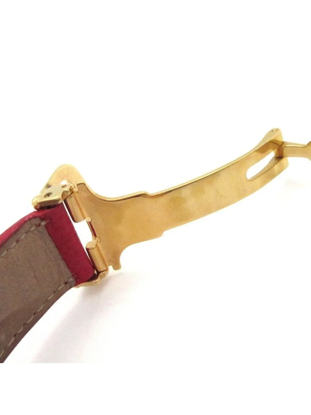 Cartier Watch Must 2 Ronde 925 Leather White